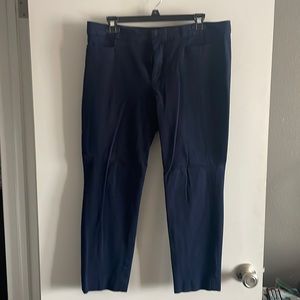 Banana republic navy slim fit ankle length women’s trousers